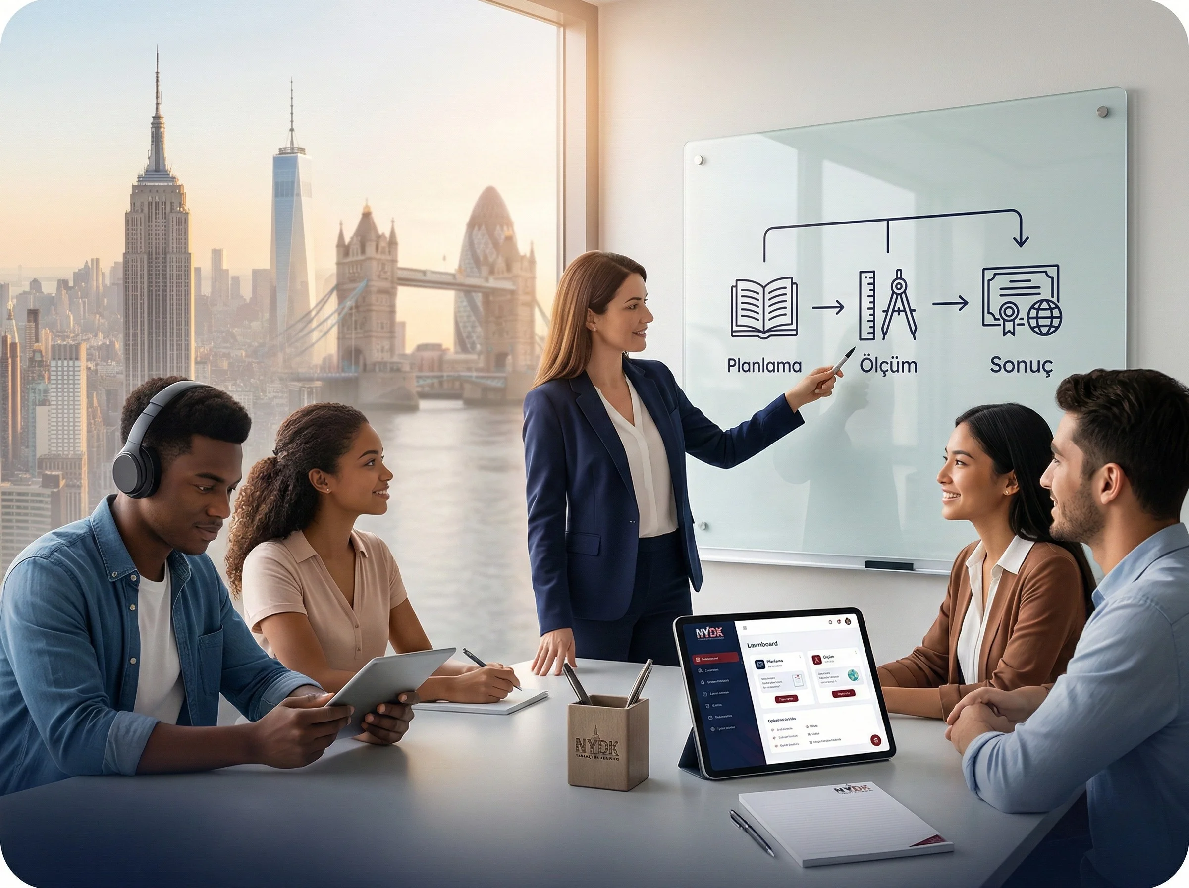 NYDK eğitim ekibi - profesyonel öğrenme ortamı